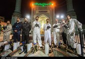 ضد عفونی حرم امامزاده صالح (ع) برای مبارزه با ویروس کرونا توسط تیم عملیاتی آتش نشانی تهران
