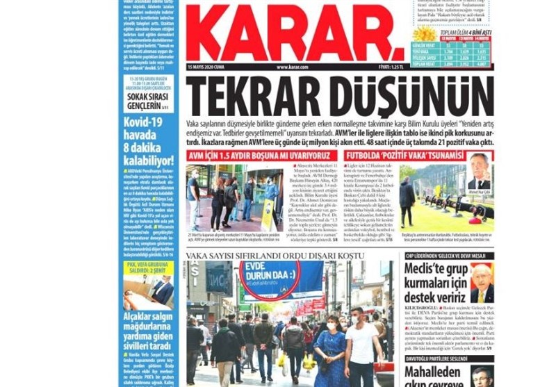 کشور ترکیه , ویروس کرونا ,