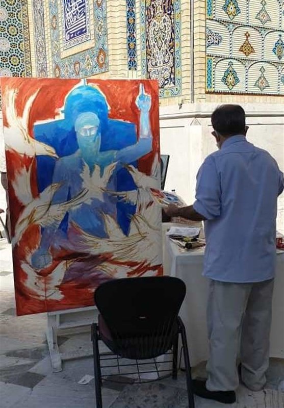 بر آستان قدس