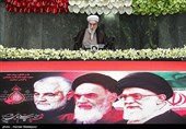 قرائت پیام مقام معظم رهبری به مناسبت آغاز به کار یازدهمین دوره مجلس شورای اسلامی توسط حجت‌الاسلام محمدی گلپایگانی