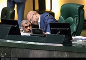 محمدباقر قالیباف رئیس مجلس شورای اسلامی و علی نیکزاد 