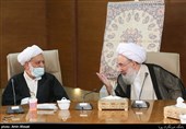آیت‌الله مجتهد شبستری و حجت الاسلام مصباحی مقدم