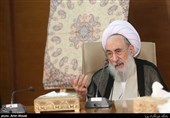 آیت‌الله مجتهد شبستری در آئین رونمایی از کتاب سند انتخاب