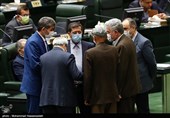 عبدالناصر همتی رئیس‌کل بانک مرکزی در جلسه علنی مجلس شورای اسلامی 