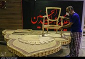 کارگاه خراطی و رعایت پروتکل های بهداشتی در ندامتگاه تهران بزرگ در روزهای کرونایی
