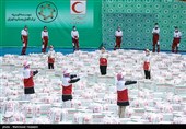 آیین بسته بندی و توزیع2000 بسته معیشتی اهدایی خیرین استان تهران