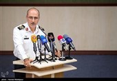 سخنرانی سردار محمدحسین حمیدی رئیس پلیس جدید راهور تهران بزرگ