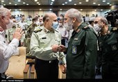 سردار محمدرضا یزدی فرمانده سپاه محمد رسول الله(ص)، سردار حسین رحیمی فرمانده نیروی انتظامی تهران بزرگ و سردار سیدکمال هادیانفر رئیس پلیس راهور ناجا