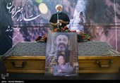 مراسم تشییع پیکر زنده‌یاد محمدعلی کشاورز - قطعه هنرمندان بهشت زهرا(س)