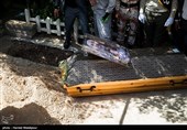 مراسم خاکسپاری پیکر زنده‌یاد محمدعلی کشاورز - قطعه هنرمندان بهشت زهرا(س)