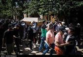 تشییع پیکر زنده‌یاد محمدعلی کشاورز - قطعه هنرمندان بهشت زهرا(س)