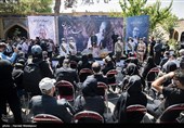 مراسم تشییع پیکر زنده‌یاد محمدعلی کشاورز - قطعه هنرمندان بهشت زهرا(س)