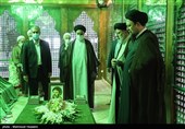 مراسم تجدید میثاق رئیس و کارکنان قوه قضائیه با آرمان های امام خمینی(ره)