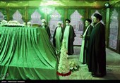 مراسم تجدید میثاق رئیس و کارکنان قوه قضائیه با آرمان های امام خمینی(ره)