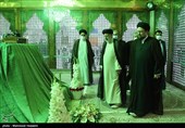 مراسم تجدید میثاق رئیس و کارکنان قوه قضائیه با آرمان های امام خمینی(ره)