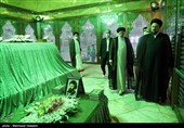 مراسم تجدید میثاق رئیس و کارکنان قوه قضائیه با آرمان های امام خمینی(ره)