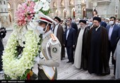 مراسم تجدید میثاق رئیس و کارکنان قوه قضائیه با آرمان های امام خمینی(ره)