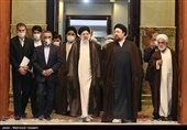 مراسم تجدید میثاق رئیس و کارکنان قوه قضائیه با آرمان های امام خمینی(ره)