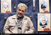 پدر شهید محسن حججی در همایش گام دوم تبلیغ