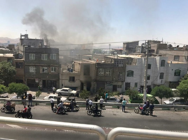 آتش‌نشانی , سازمان آتش‌نشانی تهران , آتش‌سوزی , 