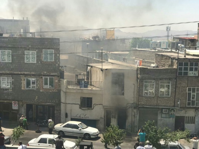 آتش‌نشانی , سازمان آتش‌نشانی تهران , آتش‌سوزی , 