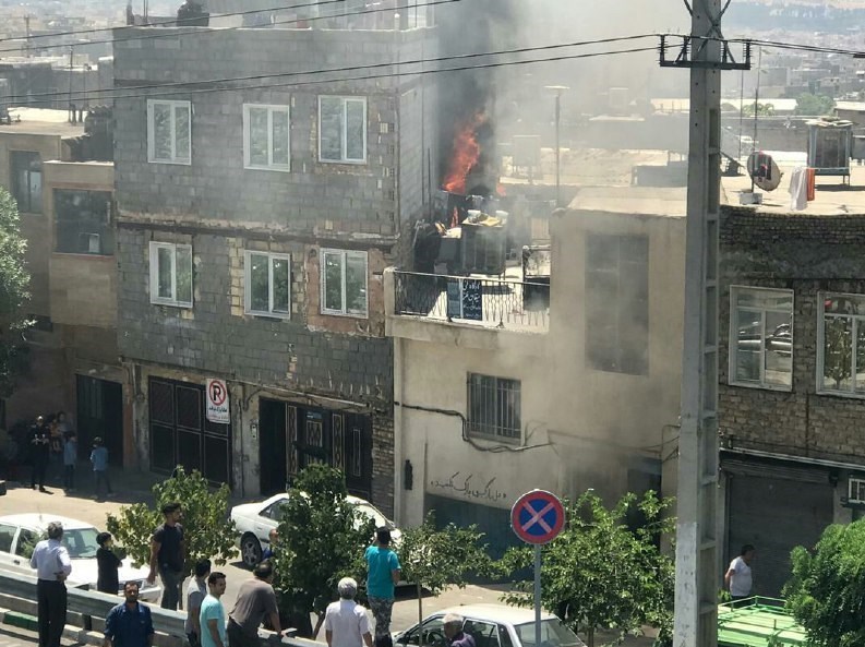 آتش‌نشانی , سازمان آتش‌نشانی تهران , آتش‌سوزی , 