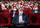 سیدعباس صالحی وزیر فرهنگ و ارشاد اسلامی در مراسم تکریم و معارفه رئیس حوزه هنری