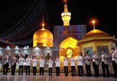 صلوات خاصه امام رضا (ع) با هم‌خوانی گروه الغدیر تهران
