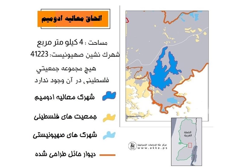فلسطین , رژیم صهیونیستی (اسرائیل) , شهرک سازی رژیم صهیونیستی اسرائیل , کرانه باختری ,