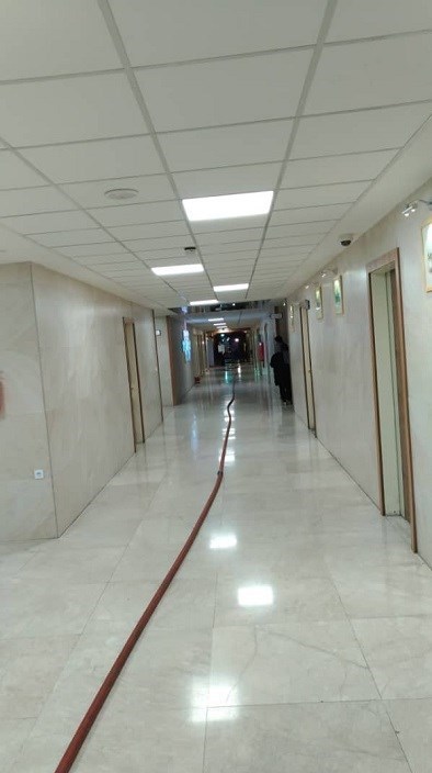 آتشنشانی , سازمان آتشنشانی تهران , آتشسوزی , بیمارستان , حوادث ,