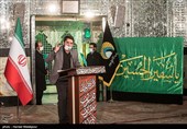 مداحی امیر عباسی در مراسم عزاداری مسلیمه در حرم حضرت عبدالعظیم حسنی(ع)