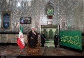 سخنرانی حجت‌الاسلام رفیعی در مراسم عزاداری مسلیمه در حرم حضرت عبدالعظیم حسنی(ع)