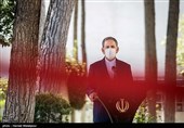 اسحاق جهانگیری معاون اول رئیس جمهور در حاشیه جلسه هیئت دولت
