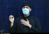  عزاداری شب اول محرم هیئت مکتب الحسین(ع) در آستان مقدس امامزاده معصوم(ع) با رعایت فاصله گذاری اجتماعی 
