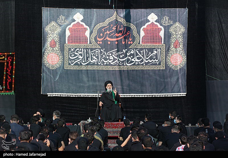 سخنرانی حجت الاسلام سیدحسین مومنی در  عزاداری شب اول محرم هیئت مکتب الحسین(ع) در آستان مقدس امامزاده معصوم(ع)