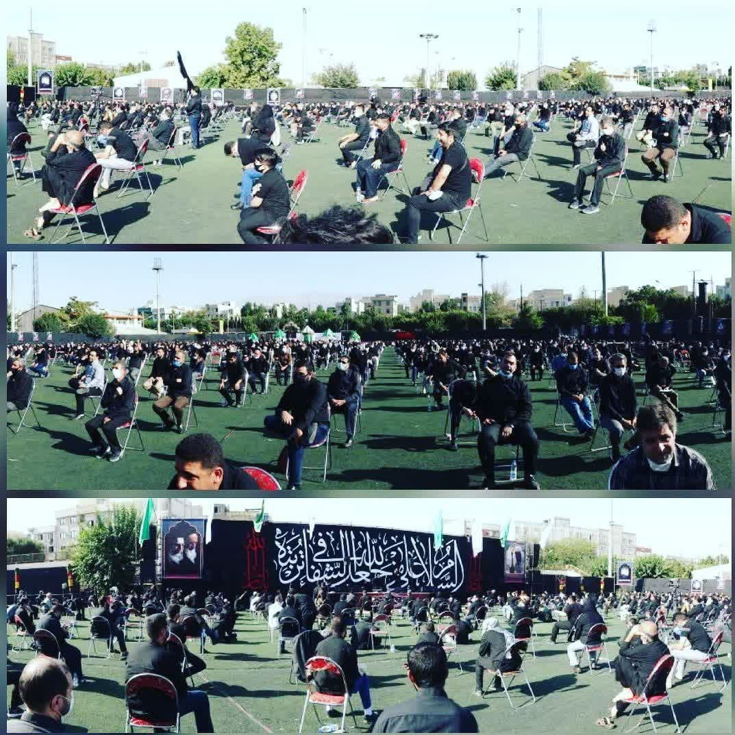 موکب تسنیم , ماه محرم , شیخ حسین انصاریان ,