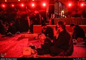 عزاداری شب ششم ماه محرم در امامزاده صالح