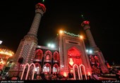 عزاداری شب ششم ماه محرم در امامزاده صالح