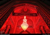 عزاداری شب ششم ماه محرم در امامزاده صالح