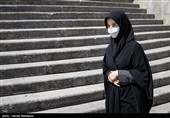 لعیا جنیدی معاون حقوقی رئیس جمهور در حاشیه جلسه هیئت دولت 