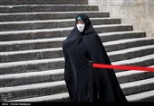 معصومه ابتکار معاون امور زنان و خانواده رئیس جمهور در حاشیه جلسه هیئت دولت 