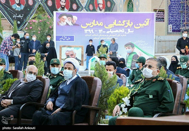 استان کرمان , آغاز سال تحصیلی , دانش آموزان , سردار قاسم سلیمانی , 