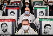 سردار محمدحسین حمیدی رئیس پلیس راهور تهران بزرگ در آیین تجلیل و تکریم سراسری یک میلیون پیشکسوت دفاع مقدس و مقاومت