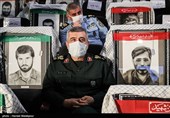 سردار امیرعلی حاجی‌زاده فرمانده نیروی هوافضای سپاه در آیین تجلیل و تکریم سراسری یک میلیون پیشکسوت دفاع مقدس و مقاومت