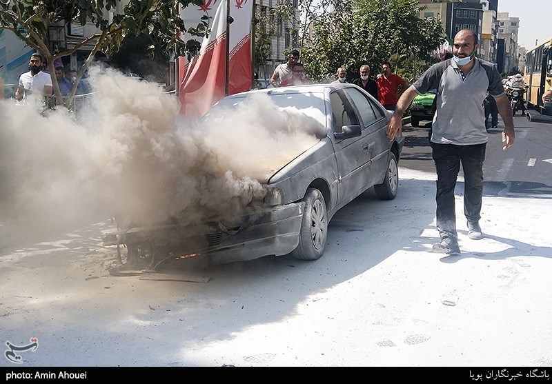 سازمان آتش‌نشانی تهران , آتش‌نشانی , آتش‌سوزی , حوادث , 