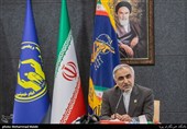 سخنرانی سید حمیدرضا قریشی فرمانده بسیج وزارتخانه‌ها و ادارات