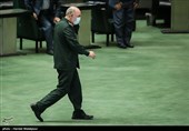 سرلشکر پاسدار حسین سلامی فرمانده کل سپاه در جلسه علنی مجلس شورای اسلامی