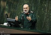 سخنرانی سرلشکر پاسدار حسین سلامی فرمانده کل سپاه در جلسه علنی مجلس شورای اسلامی
