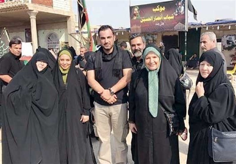 تلویزیون , کربلا , اربعین , پیاده روی اربعین , سینما , بازیگران سینما و تلویزیون , امام حسین (ع) , 