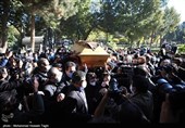 مراسم خاکسپاری مرحوم استاد شجریان در طوس